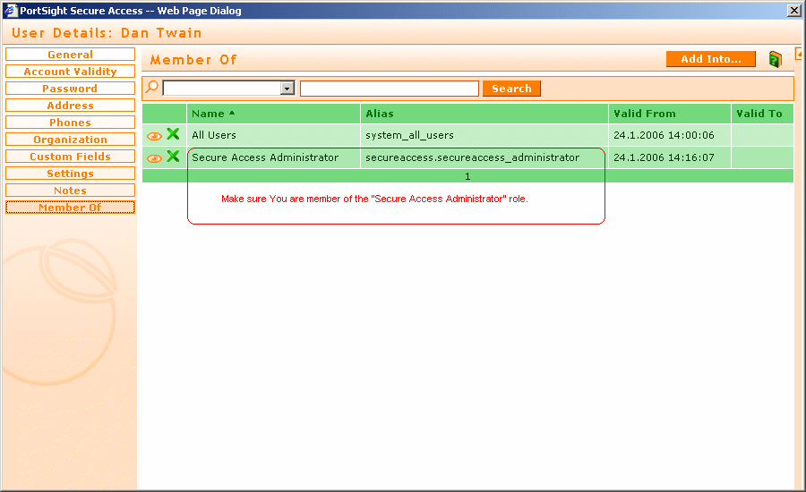 Make sure you are member of the "Secure Access Administrator" role.