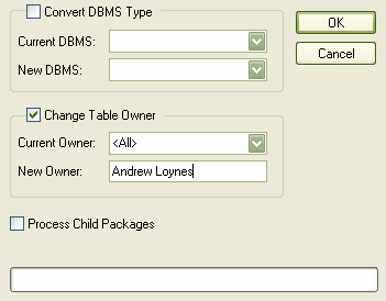 ChangeTableOwnerPackage