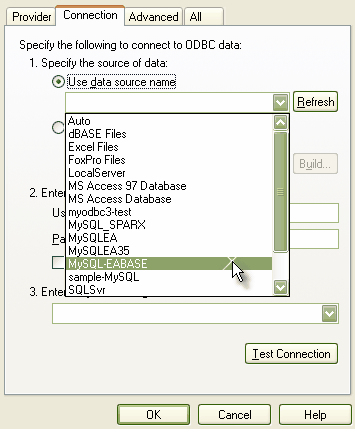 DataLink-MySQL-Connection