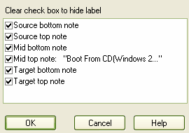 LabelVisiblity