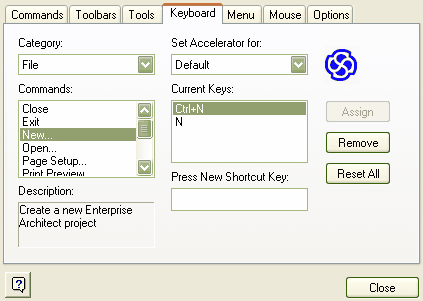 ModifyKeyboardShortcut-Step2