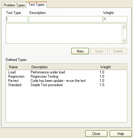 TestTypes
